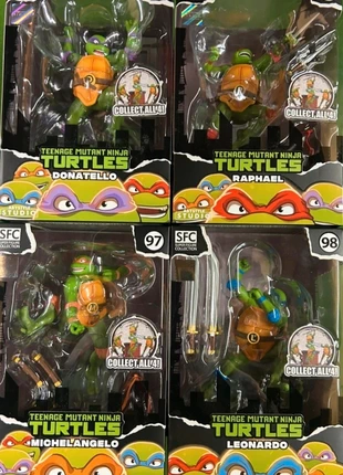 Tortues ninja set complet abstyle studio, marque: ABYStyle, état: Neuf avec étiquette, taille: Taille unique, 100,00 €, 105,70 € Protection acheteurs incluse