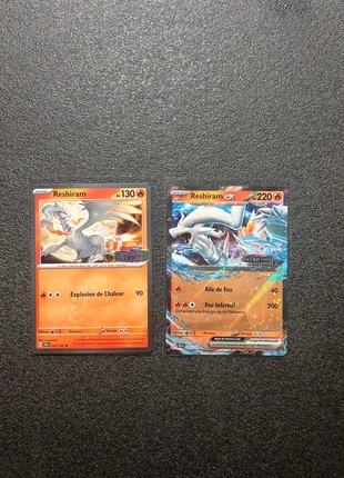 Lot carte pokemon Reshiram Ex Stamp aventures ensembles et couronnes stellaires, marque: Pokémon, état: Neuf avec étiquette, 8,00 €, 9,10 € Protection acheteurs incluse