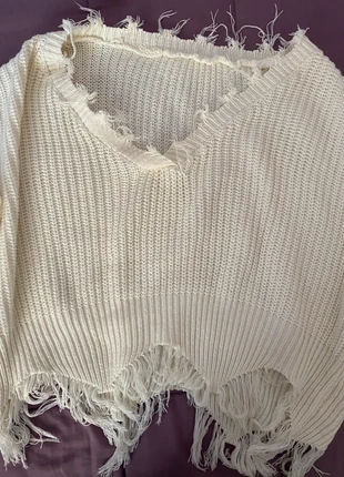 Maglione bianco con spalle scoperte, marque: Shein, état: Neuf sans étiquette, taille: Taille unique, 7,00 €, 8,05 € Protection acheteurs incluse