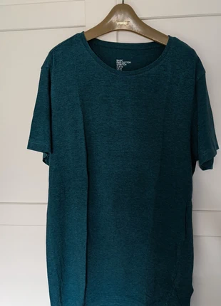 Camiseta básica lisa H&M TurquesaOscuro (Talla M), merk: H&M, staat: Goed, maat: M, € 1,00, € 1,75 inclusief Kopersbescherming