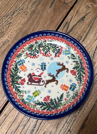 Bolesławiec Kalich Unikat! Talerz 19 cm, merk: BOLESLAWIEC, staat: Nieuw zonder prijskaartje, € 24,00, € 25,90 inclusief Kopersbescherming