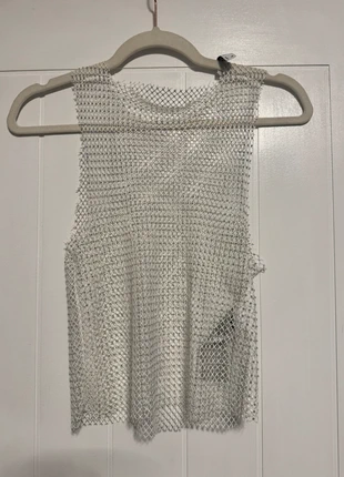 White fishnet top and bra, brand: Soya, condition: New with tags, size: S / UK 8-10, £15.00, £16.45 includes Buyer Protection