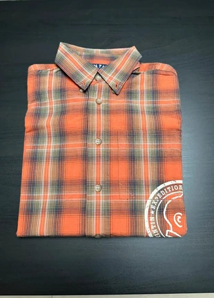 Chemise à Carreaux Orange/ Tintin Hergé Moulinsart / Taille 10 ans, marque: TinTin, état: Neuf sans étiquette, taille: L, 15,00 €, 16,45 € Protection acheteurs incluse