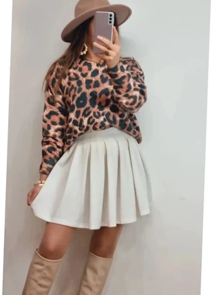 Magnifique pull léopard, merk: Boutique Parisienne, staat: Heel goed, maat: M / 38 / 10, € 35,00, € 37,45 inclusief Kopersbescherming Pro