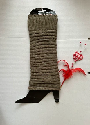 Belle paire guêtres kaki tendance Y2K, marca: Fashion, estado: Muito bom, tamanho: Tamanho único, €5.50, €6.48 inclui Proteção do Comprador