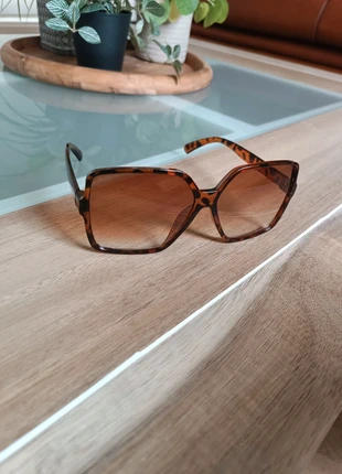 Lunettes de soleil vintage léopard marron foncé oversize y2k, marque: Tendance, état: Très bon état, 9,00 €, 10,15 € Protection acheteurs incluse