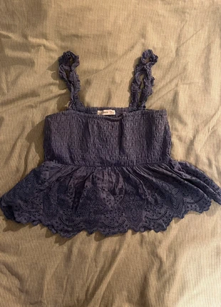 Gewild peplum topje Mango, merk: Mango, staat: Heel goed, maat: S / 36 / 8, € 7,00, € 8,05 inclusief Kopersbescherming