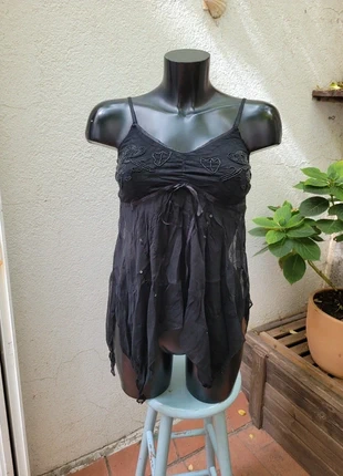 Top noir fairy à sequins, brand: COQUETTE, condition: Very good, size: S / 36 / 8, €18.00, €19.60 includes Buyer Protection Pro