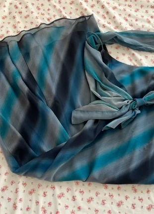 Gorgeous 90s blue evening dress, merk: Gorgeous, staat: Veelgebruikt, maat: S / 36 / 8, € 3,20, € 4,06 inclusief Kopersbescherming