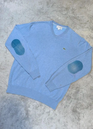 pull lacoste col en v bleu ciel, marque: Lacoste, état: Très bon état, taille: M, 29,00 €, 31,15 € Protection acheteurs (Pro) incluse