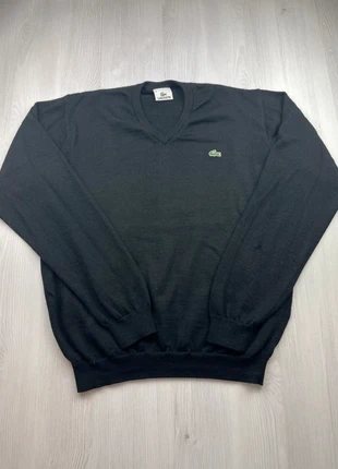 Pull Col V Noir Lacoste en Laine Taille M Homme, marque: Lacoste, état: Très bon état, taille: M, 29,00 €, 31,15 € Protection acheteurs (Pro) incluse