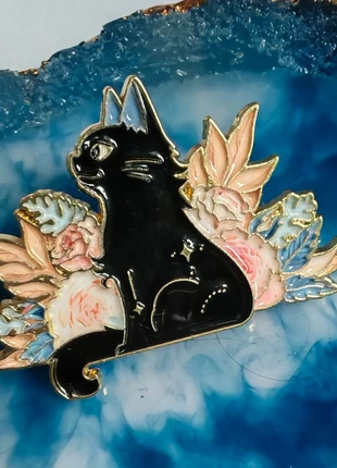 Pins chat noir fleurs goth rock punk witch alt y2k wicca pastel kawaii spooky magic, marque: Witch, état: Très bon état, 3,00 €, 3,85 € Protection acheteurs (Pro) incluse