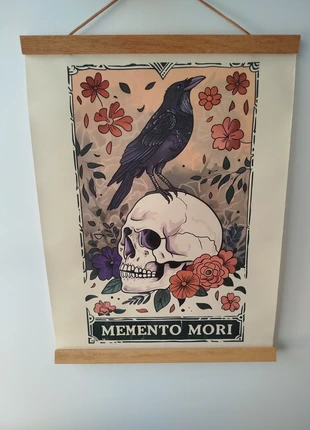 Affiche A3 - La carte tarot corbeau noir cartomancie astrologie, staat: Heel goed, € 8,00, € 9,10 inclusief Kopersbescherming Pro