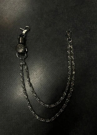 Chaîne pour pantalon style chrome heart vintage acier argenté, marque: CHROME, état: Neuf avec étiquette, 20,00 €, 21,70 € Protection acheteurs incluse