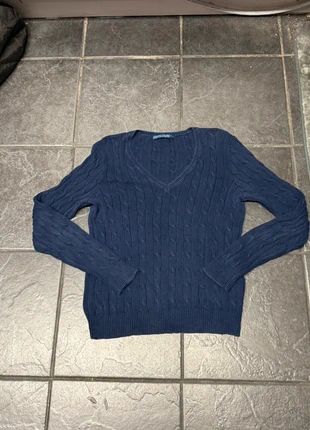 Vintage 2000s Y2K Ralph Lauren Cableknit Knitted Jumper, brand: Ralph Lauren, condition: Very good, size: S / UK 8-10, £30.00, £32.20 includes Buyer Protection