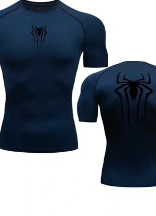 T-shirt de compression taille L Spiderman araignée calistenics muscu gomuscu leger fitness gym, brand: L’homme-araigné, condizioni: Ottime, taglia: L, €20.00, €21.70 include la Protezione acquisti