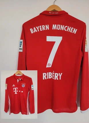 Maillot de Football longues manches du Bayern Munich Ribéry 7, brand: adidas, condition: Very good, size: M, €120.00, €126.70 includes Buyer Protection Pro