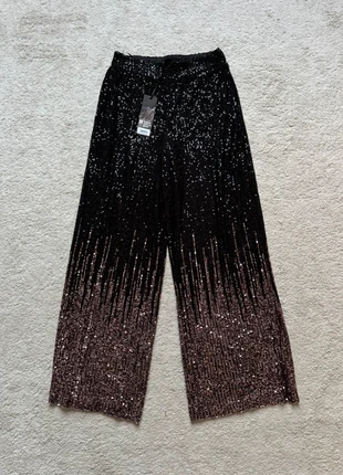 Black & Rose gold sequin trousers, brand: Love Stories, condition: New with tags, size: XS / 34 / 6, €30.00, €32.20 includes Buyer Protection