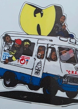 Wu-Tang Clan vinyl sticker, staat: Nieuw zonder prijskaartje, € 3,00, € 3,85 inclusief Kopersbescherming