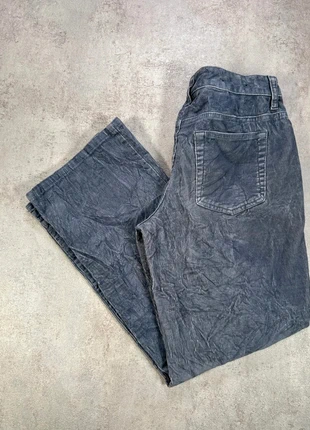 Pantalon Vintage En Velours Côtelé / Corduroy Sonoma bleu denim froissé taille 4P, merk: Vintage Dressing, staat: Heel goed, maat: M / 38 / 10, € 13,00, € 14,35 inclusief Kopersbescherming Pro