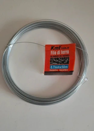 Alambre metálico galvanizado 0,7x50m, état: Neuf avec étiquette, 2,50 €, 3,33 € Protection acheteurs incluse