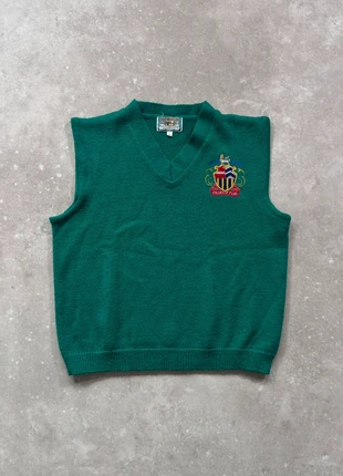 Gilet sans manches Kid Cool Vintage Garçon L Vert Brodé, marque: Vintage Dressing, état: Très bon état, taille: L, 12,00 €, 13,30 € Protection acheteurs (Pro) incluse