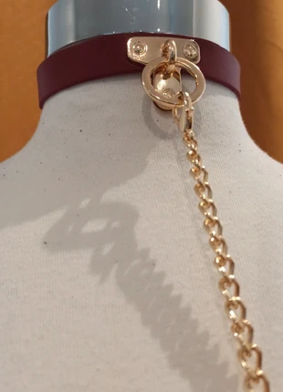 Collier femme en cuir synthétique vegan, état: Très bon état, 20,00 €, 21,70 € Protection acheteurs incluse