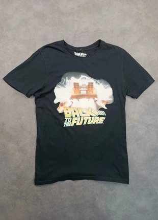Back To The Future Printed T-Shirt Black Size M, brand: Graphic Tee, condition: Very good, size: M, €15.00, €16.45 includes Buyer Protection