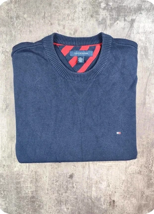 pull col rond tommy hilfiger bleu marine logo brodé taille XXL - PT20, marca: Tommy Hilfiger, estado: Muito bom, tamanho: XXL, €15.00, €16.45 inclui Proteção do Comprador Pro