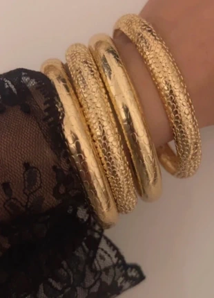 Lot 4 joncs dorés, marque: Tendance, état: Neuf sans étiquette, 8,99 €, 10,14 € Protection acheteurs incluse