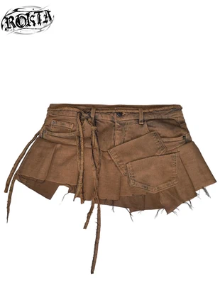 Rust mini mini skirt 1/1, marque: ROKTA, état: Neuf avec étiquette, taille: S / 36 / 8, 42,00 €, 44,80 € Protection acheteurs incluse