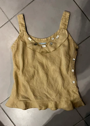 Top vintage Archipel taille S en lin, marque: archipel, état: Très bon état, taille: S / 36 / 8, 13,00 €, 14,35 € Protection acheteurs incluse