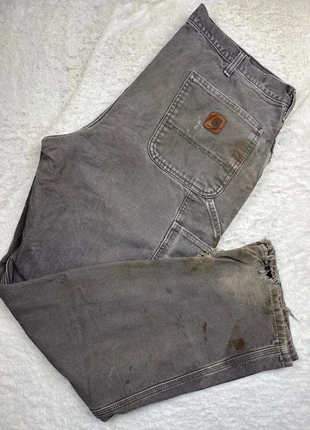 2009. Pantalon Carhartt Workwear gris – Homme 38X34, marca: Carhartt, estado: Satisfatório, tamanho: PT 48 | W38, €25.00, €26.95 inclui Proteção do Comprador Pro