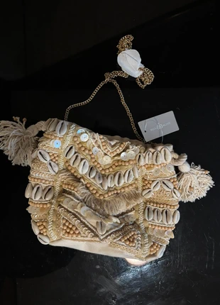 Sac boho à coquillages Bijou Brigitte – Neuf avec étiquette, condition: New with tags, €10.00, €11.20 includes Buyer Protection