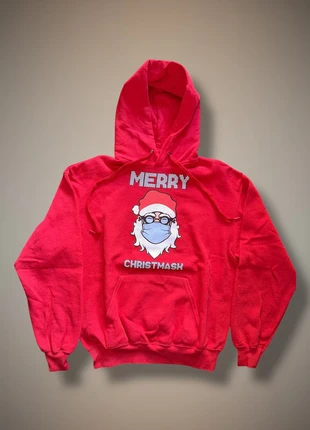 Felpa Natale Fruit of the Loom Merry Christmas taglia M, brand: Fruit of the Loom, condizioni: Ottime, taglia: M, €12.65, €13.98 include la Protezione acquisti