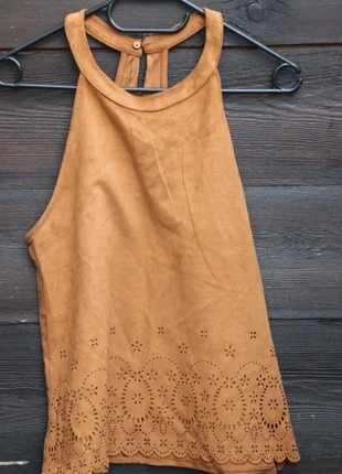 Haut camel Zara vintage - Taille M, marque: Zara, état: Bon état, taille: M / 38 / 10, 8,00 €, 9,10 € Protection acheteurs (Pro) incluse