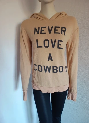 Wildfox Kapuzenpullover Never Love a Cowboy, marque: Wildfox, état: Très bon état, taille: XS / 34 / 6, 40,00 €, 42,70 € Protection acheteurs incluse