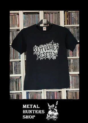 Slaughter Messiah - Logo demo hard to found T-shirt, marke: Fruit of the Loom, zustand: Sehr gut, größe: M, 12,99 €, 14,34 € beinhaltet Vinted-Käuferschutz Pro