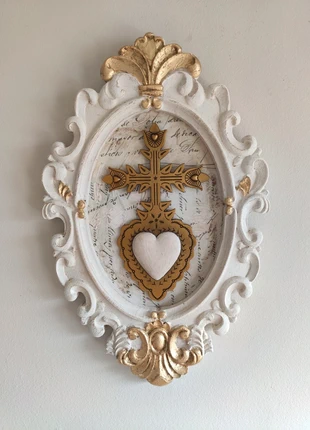 Marco Boho Chic -Sagrado Corazón, marque: Ex Voto, état: Neuf sans étiquette, 22,00 €, 23,80 € Protection acheteurs incluse