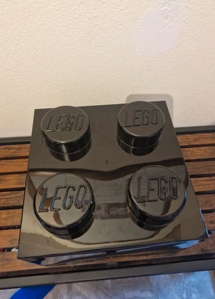 Opbergdoos Lego zwart, merk: LEGO, staat: Heel goed, maat: Universeel, € 6,50, € 7,53 inclusief Kopersbescherming
