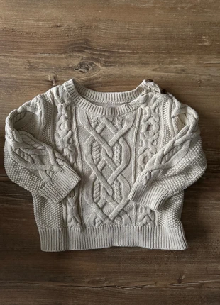 Pull torsadé coton baby gap, brand: GAP, condition: Very good, size: 12-18 months / 80 cm, €2.50, €3.33 includes Buyer Protection