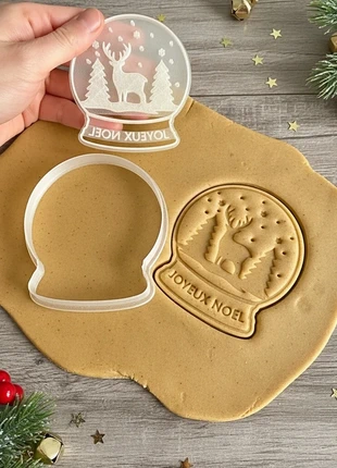 Emporte-pièce boule à neige gourmande, marque: littlecookie, état: Neuf sans étiquette, 7,50 €, 8,58 € Protection acheteurs (Pro) incluse