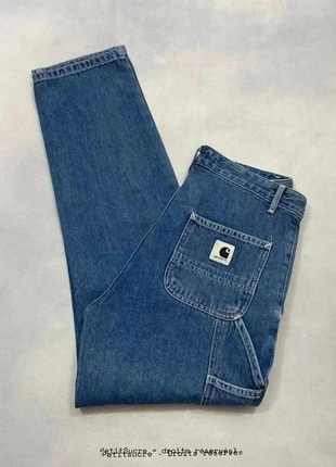 Jean Carhartt wip Bleu Marine W’ Pierce Pant 100% coton Jean Droit Knee pant - S w26 /1220R, marca: Carhartt, estado: Muito bom, tamanho: S / 36 / 8, €49.00, €52.15 inclui Proteção do Comprador Pro