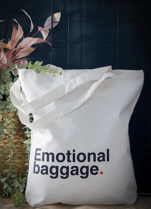 Emotional Baggage Tote Bag - New - Hoge kwaliteit, marque: WeBagYou, état: Neuf sans étiquette, 11,00 €, 12,25 € Protection acheteurs incluse
