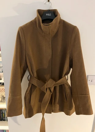 High neck short pea coat, brand: H&M, condition: Very good, size: L / UK 16-18, £10.00, £11.20 includes Buyer Protection