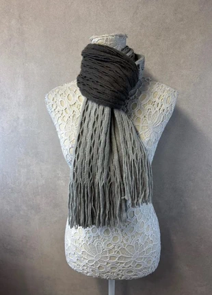 Écharpe bicolore grise et anthracite chaude et longue Lot MI27, condition: Very good, €7.40, €8.47 includes Buyer Protection Pro