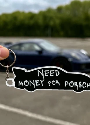 Need Money for Porsche Keychain - porta-chaves, marca: Porsche, estado: Novo com etiquetas, €10.00, €11.20 inclui Proteção do Comprador