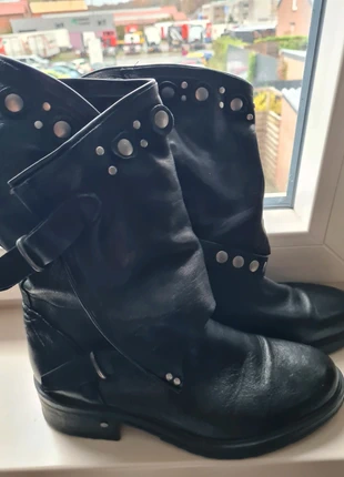 Stoere dames bikerboots, état: Très bon état, taille: 38, 70,00 €, 74,20 € Protection acheteurs incluse