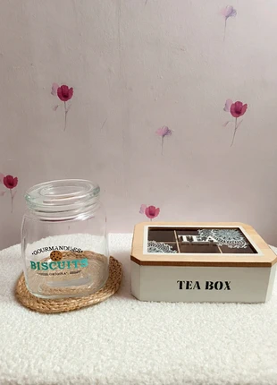 Boite a thé, marque: Deco, état: Très bon état, 18,00 €, 19,60 € Protection acheteurs incluse