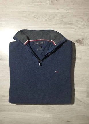 Pull D'hiver/ 1/4 Zip tommy Hilfiger Premium Lambswool coton taille S, marque: Tommy Hilfiger, état: Très bon état, taille: S, 30,00 €, 32,20 € Protection acheteurs incluse